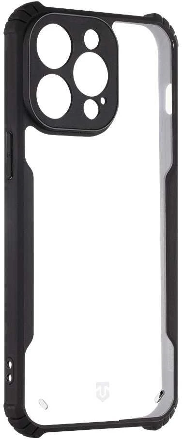 Dėklas Tactical Quantum Stealth dangtelis, skirtas Apple iPhone 15 Pro Max skaidrus/juodas