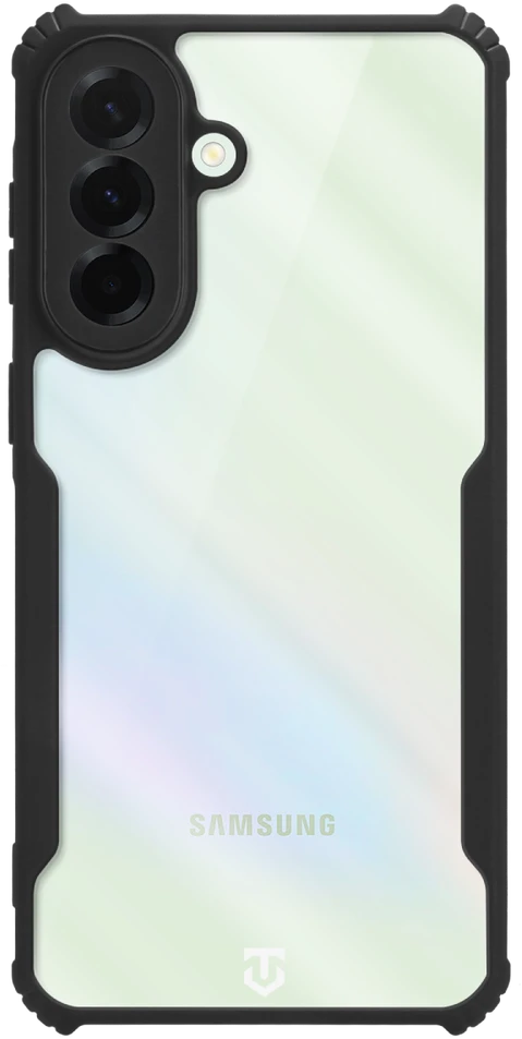 Tactical Quantum Stealth dėklas skirtas Samsung Galaxy A37 skaidrus/juodos spalvos