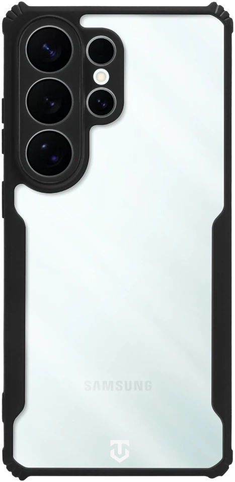 Tactical Quantum Stealth dėklas skirtas Samsung Galaxy S26 Ultra skaidrus/juodos spalvos