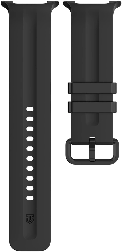 Tactical Silikoninis dirželis Samsung Galaxy Watch 8/9 juodas