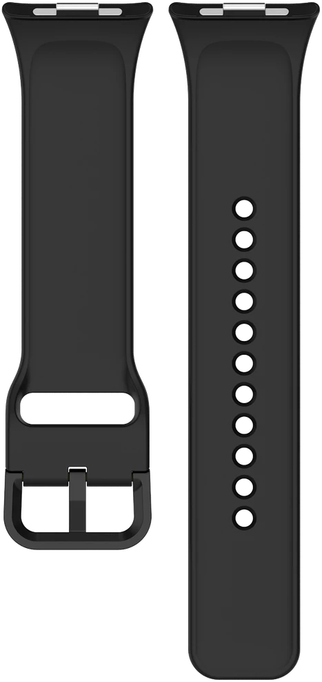 Tactical Silikoninis dirželis Xiaomi Redmi Watch 4/5/6 juodas