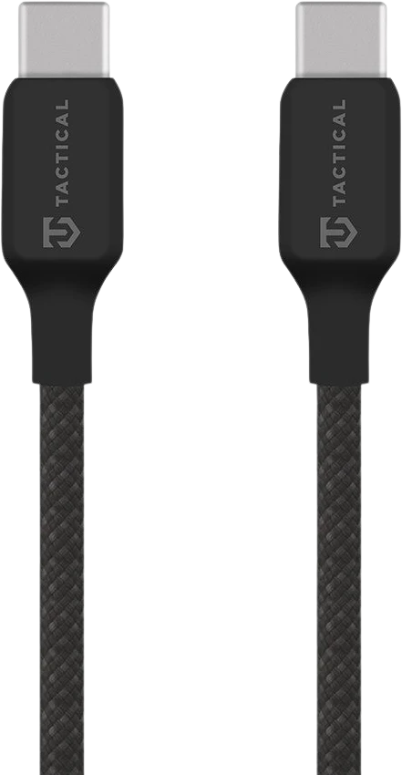 Tactical Stitch Thread kabelis USB-C/USB-C 2m juodos spalvos