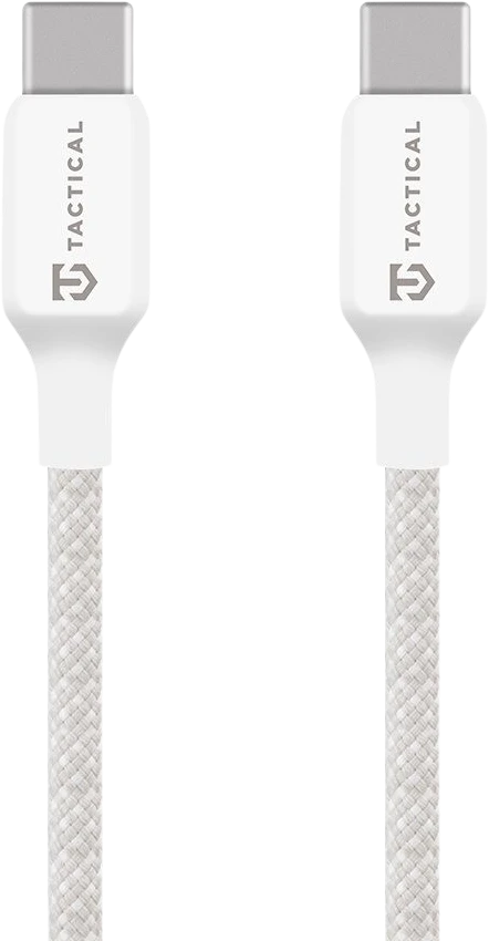 Tactical Stitch Thread kabelis USB-C/USB-C 1m baltos spalvos