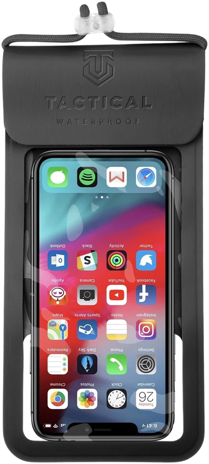 Tactical Splash Pouch XXL Asphalt atsparus vandeniui telefono dėklas