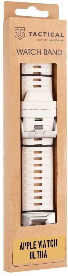 Tactical Tvirtas dirželis, skirtas „Apple Watch Ultra“ šviesiai pilkai / sidabrinei spalvai