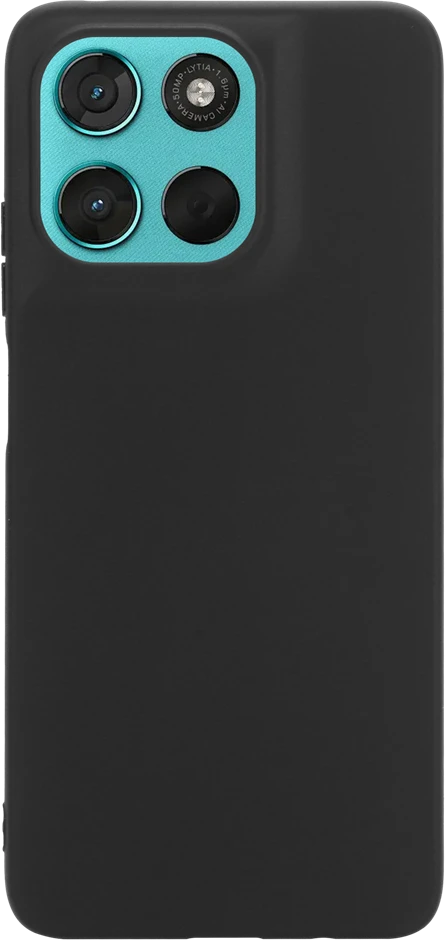 Tactical TPU dėklas skirtas Motorola Moto G57 Power juodos spalvos