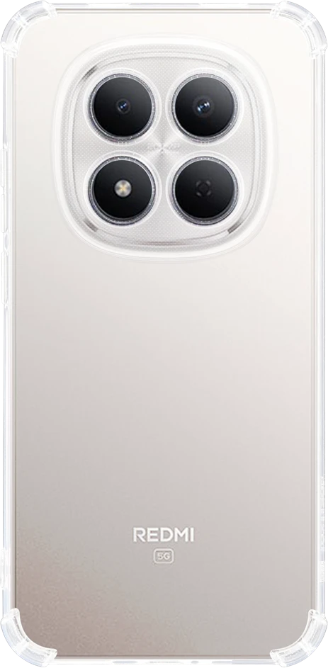 Tactical TPU Plyo dėklas skirtas Xiaomi Redmi Note 15 Pro skaidrus