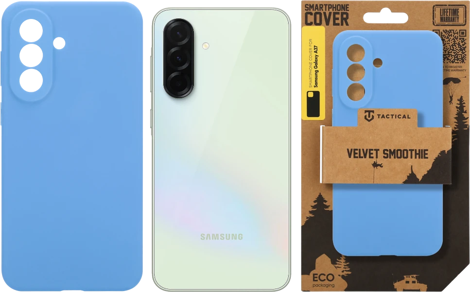 Tactical Velvet Smoothie dėklas skirtas Samsung Galaxy A37 Avatar