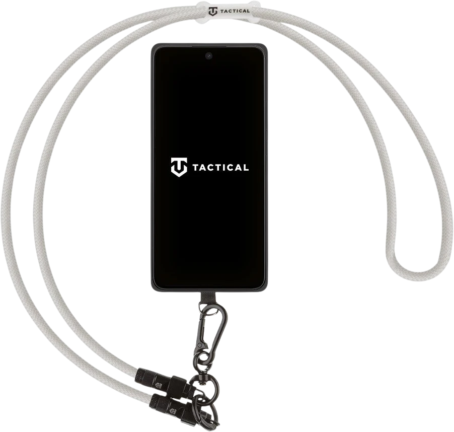 Tactical Taktinis laidas „Snake“ USB-C 1,2 m baltos spalvos