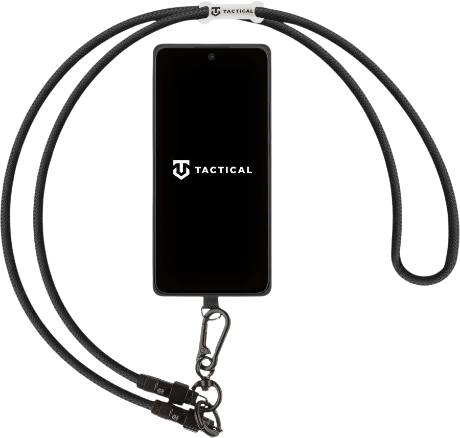 Tactical Wire Snake USB-C 1.2m juodos spalvos