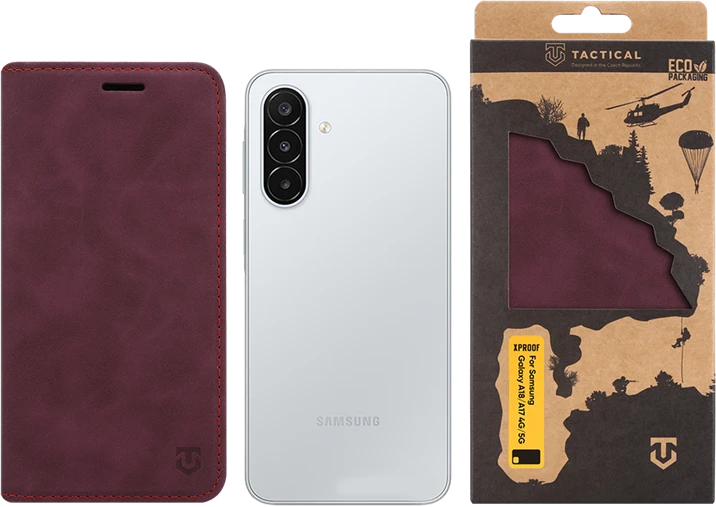 Tactical Xproof dėklas skirtas Samsung Galaxy A17 5G Raudona Beret