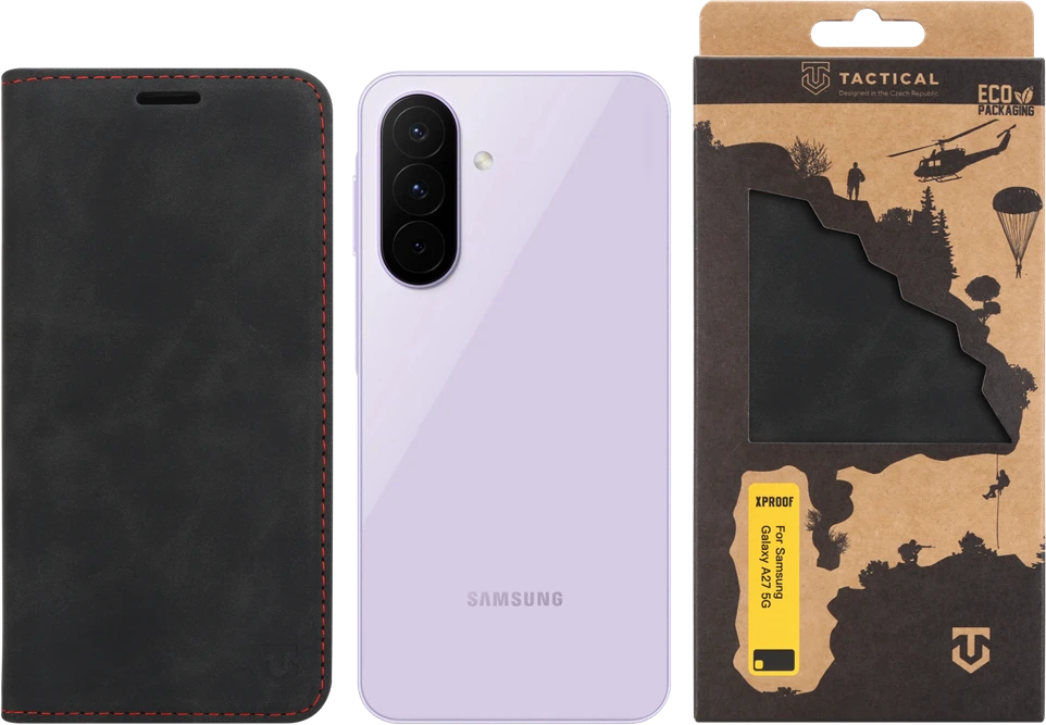 Dėklas Tactical Xproof skirtas Samsung Galaxy A27 5G Juodas Hawk