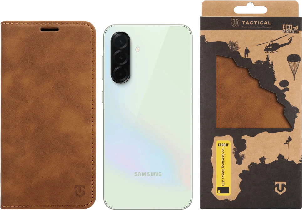 Dėklas Tactical Taktinis Xproof sijonas Samsung Galaxy A37 purvo rudas