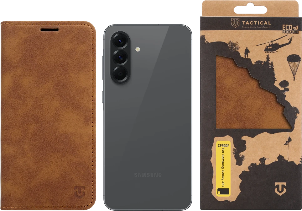Dėklas Tactical Taktinis Xproof sijonas Samsung Galaxy A57 purvo rudas