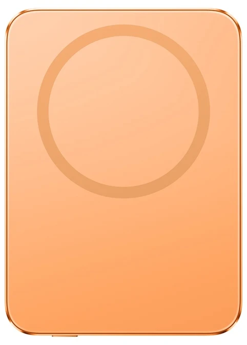 „Xiaomi UltraThin“ magnetinė išorinė baterija 5000 15W GL | 5000 mAh | Oranžinis