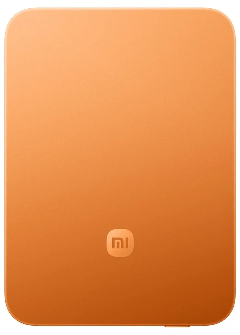 „Xiaomi UltraThin“ magnetinė išorinė baterija 5000 15W GL | 5000 mAh | Oranžinis