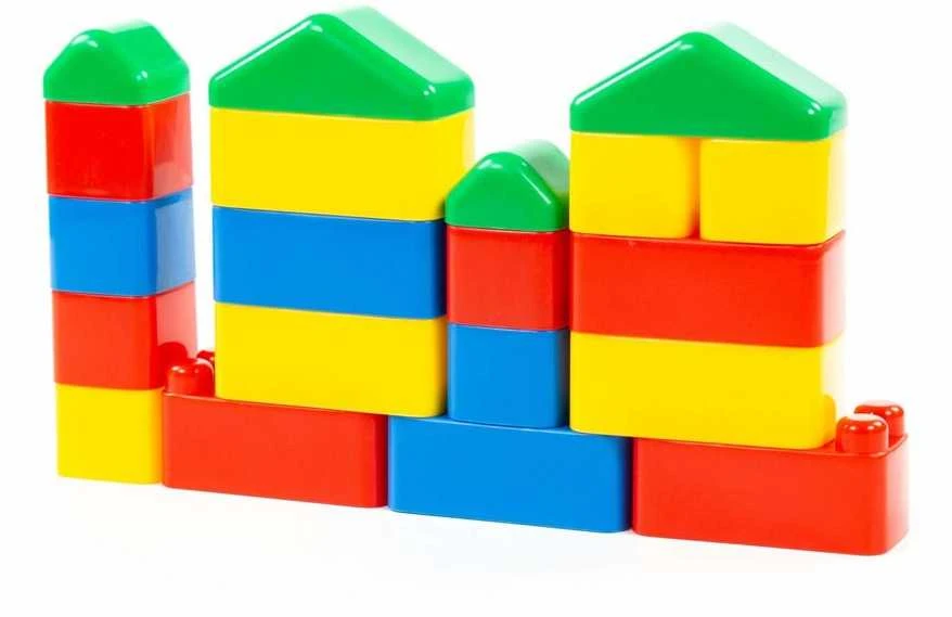 Polesie Lean Toys Edukacinės kaladėlės 20 vnt.