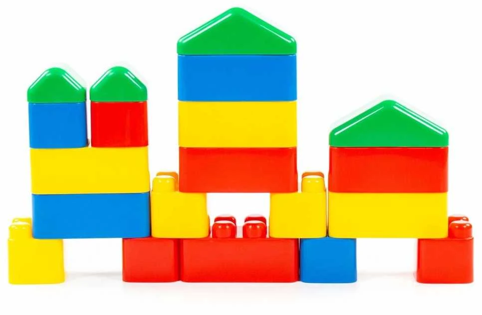 Polesie Lean Toys Edukacinės kaladėlės 20 vnt.