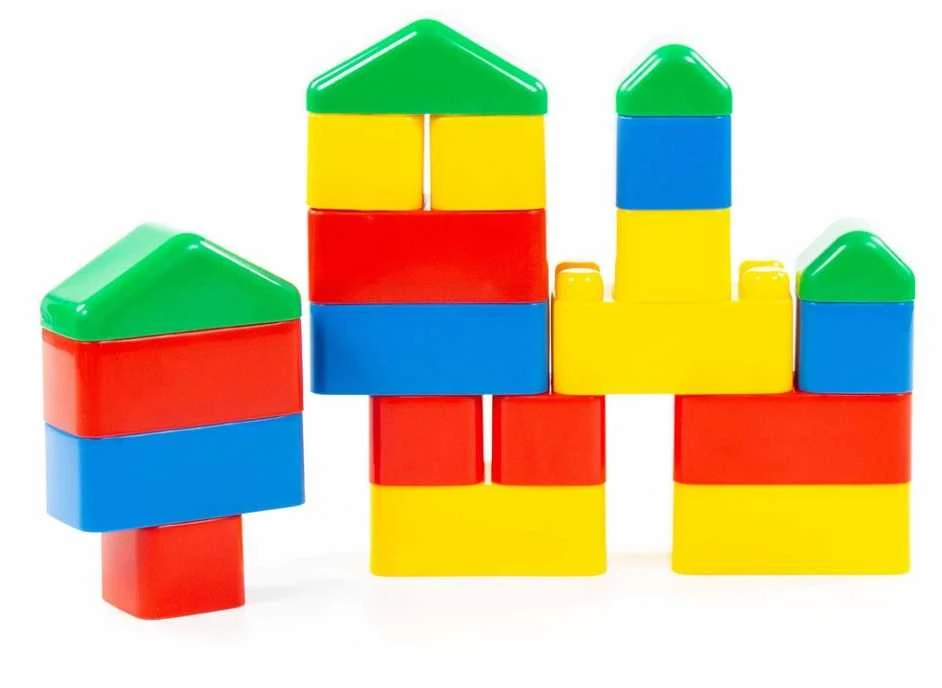 Polesie Lean Toys Edukacinės kaladėlės 20 vnt.
