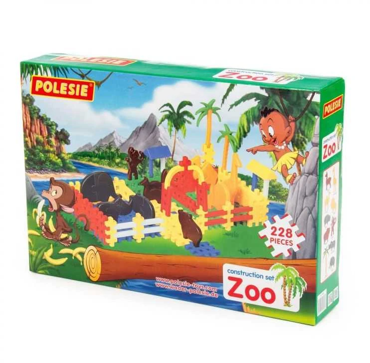 Polesie Vaflinis konstruktorius ZOO, 228 el