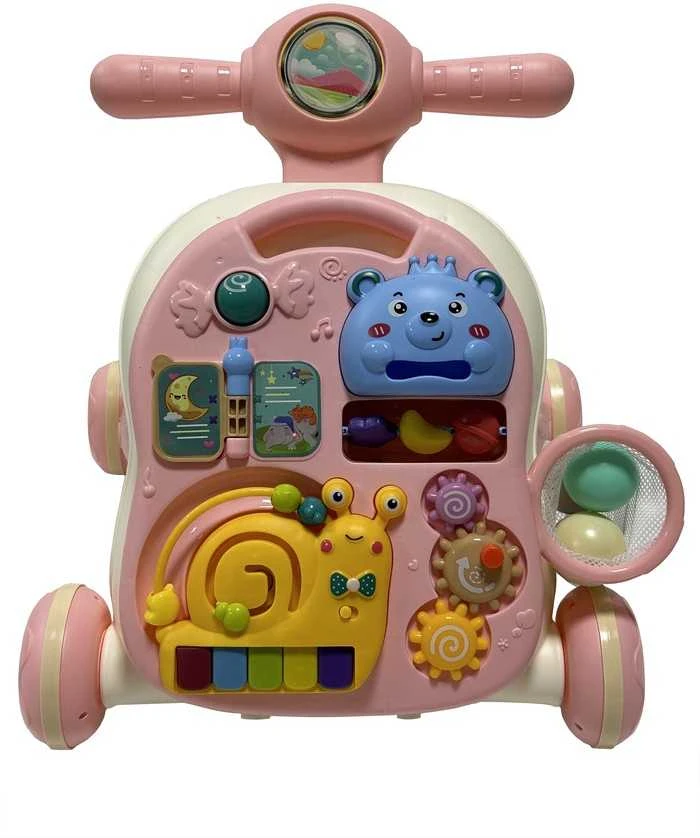 Edukacinis stumdukas 3in1 rožinis