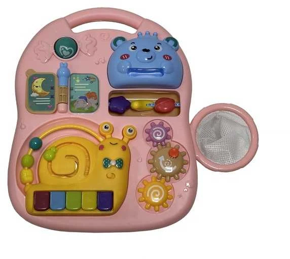 Edukacinis stumdukas 3in1 rožinis