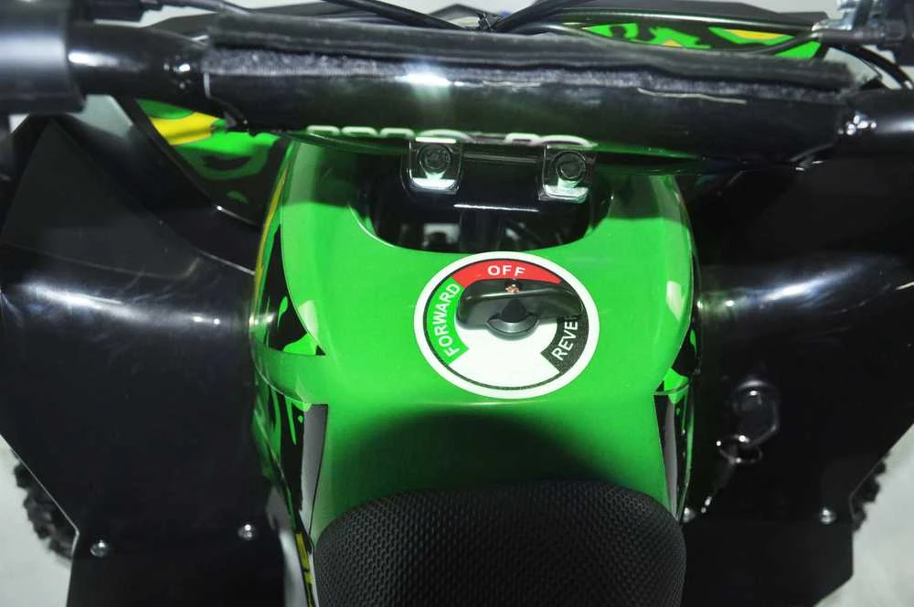 Vaikiškas elektrinis keturratis MUKUTISRIDES BlazeRider 1000W 36V (žalias)