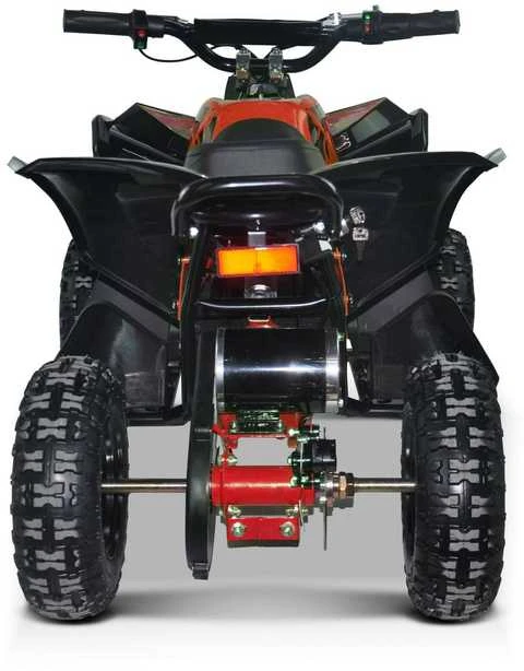 Vaikiškas elektrinis keturratis MUKUTISRIDES BlazeRider 1000W 36V (raudonas)