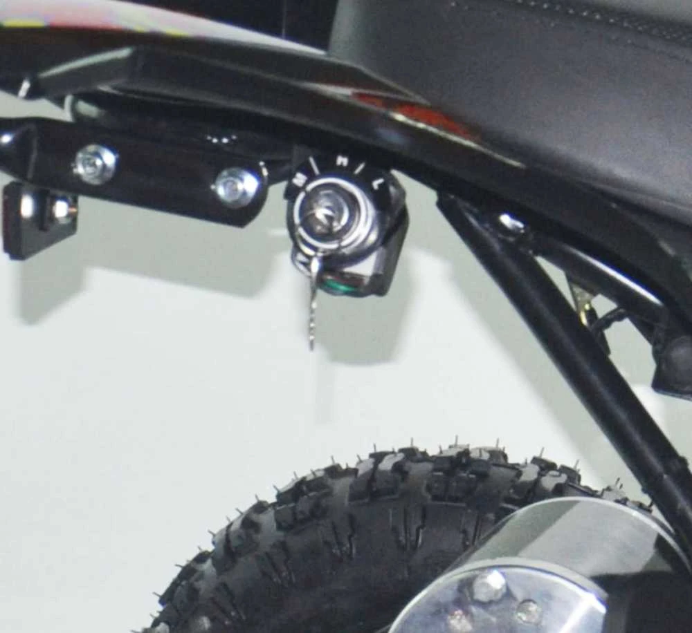 Vaikiškas elektrinis keturratis MUKUTISRIDES BlazeRider 1000W 36V (raudonas)