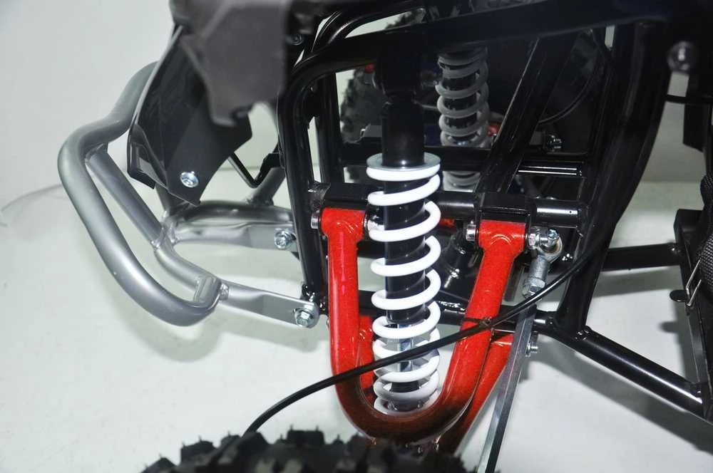 Vaikiškas elektrinis keturratis MUKUTISRIDES BlazeRider 1000W 36V (raudonas)