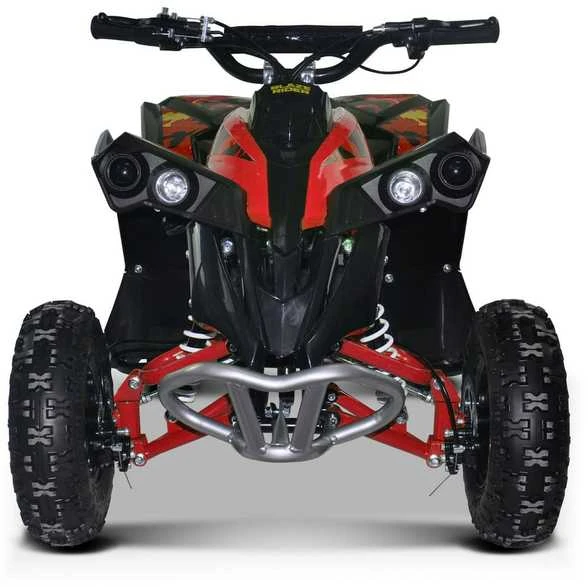 Vaikiškas elektrinis keturratis MUKUTISRIDES BlazeRider 1000W 36V (raudonas)