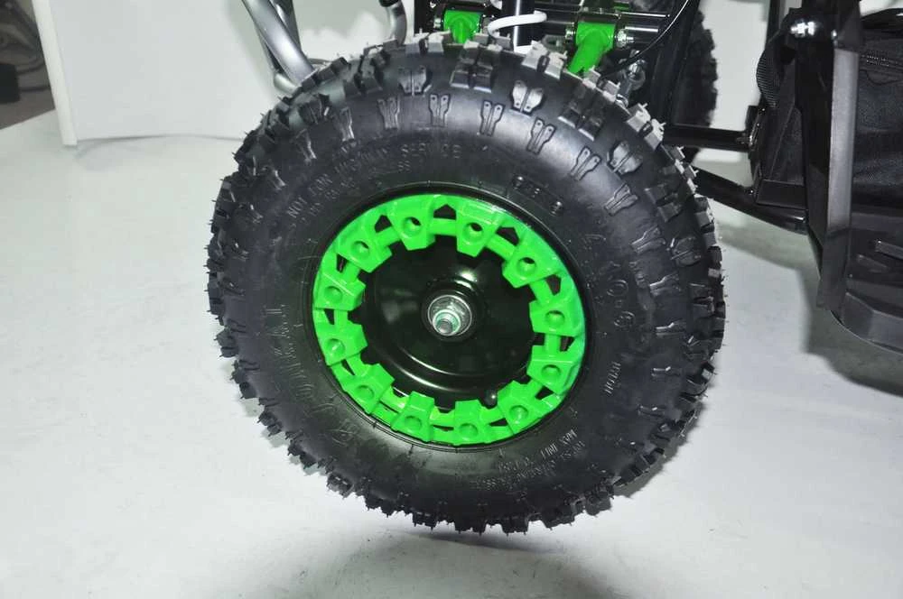 Vaikiškas elektrinis keturratis MUKUTISRIDES BlazeRider 1000W 36V (žalias)