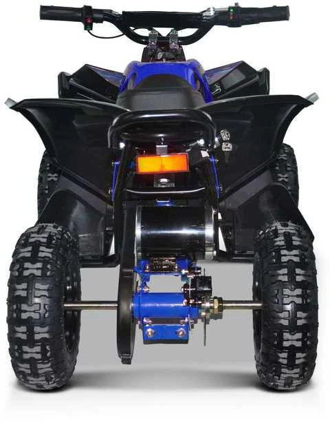 Vaikiškas elektrinis keturratis MUKUTISRIDES BlazeRider 1000W 36V (mėlynas)