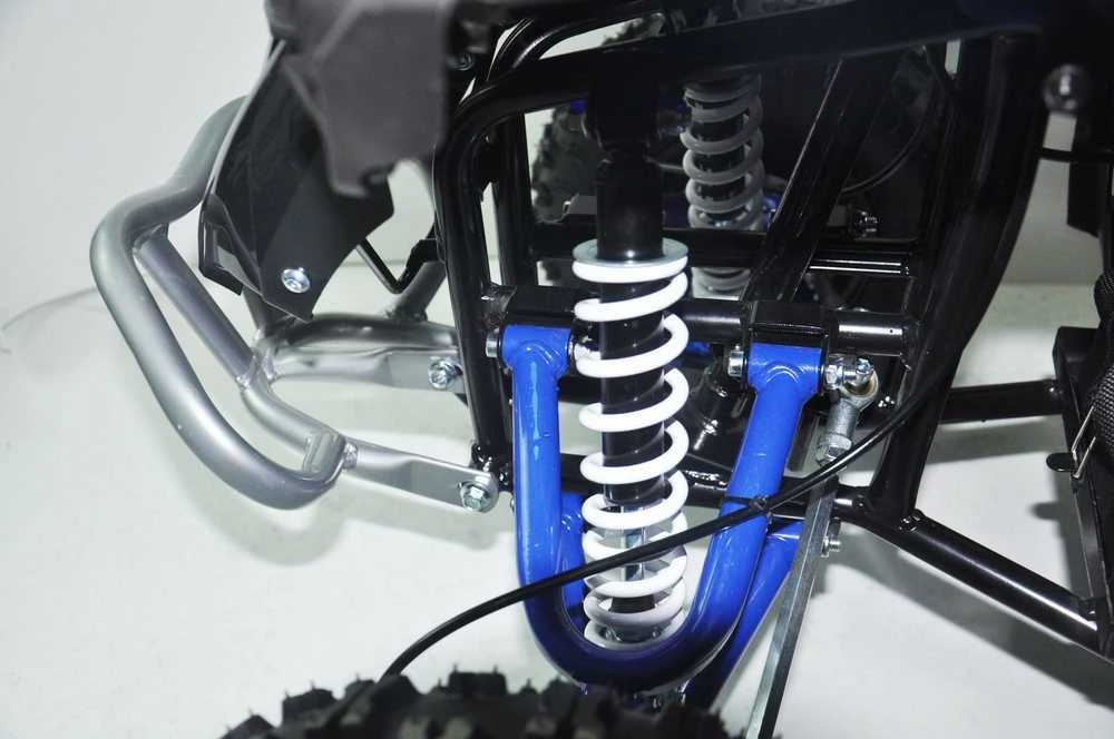 Vaikiškas elektrinis keturratis MUKUTISRIDES BlazeRider 1000W 36V (mėlynas)
