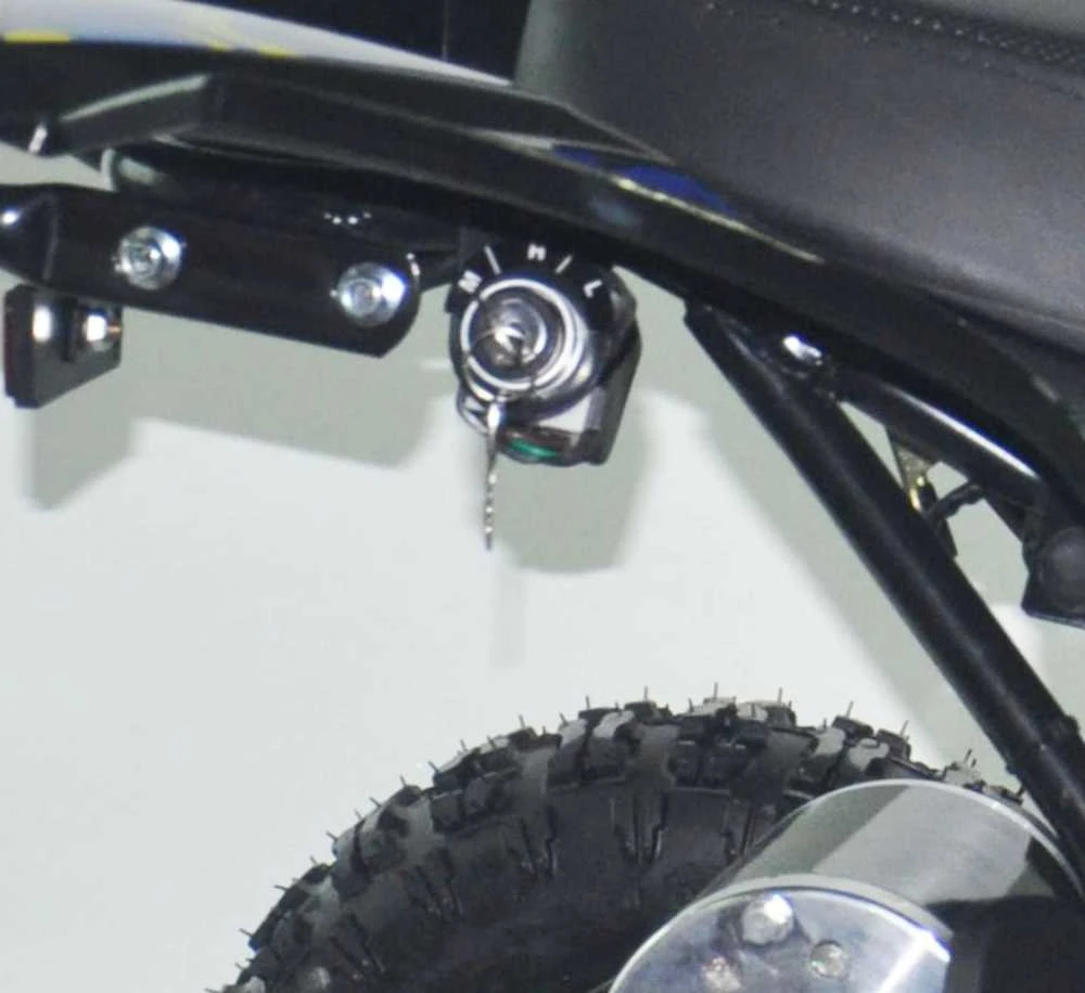 Vaikiškas elektrinis keturratis MUKUTISRIDES BlazeRider 1000W 36V (mėlynas)