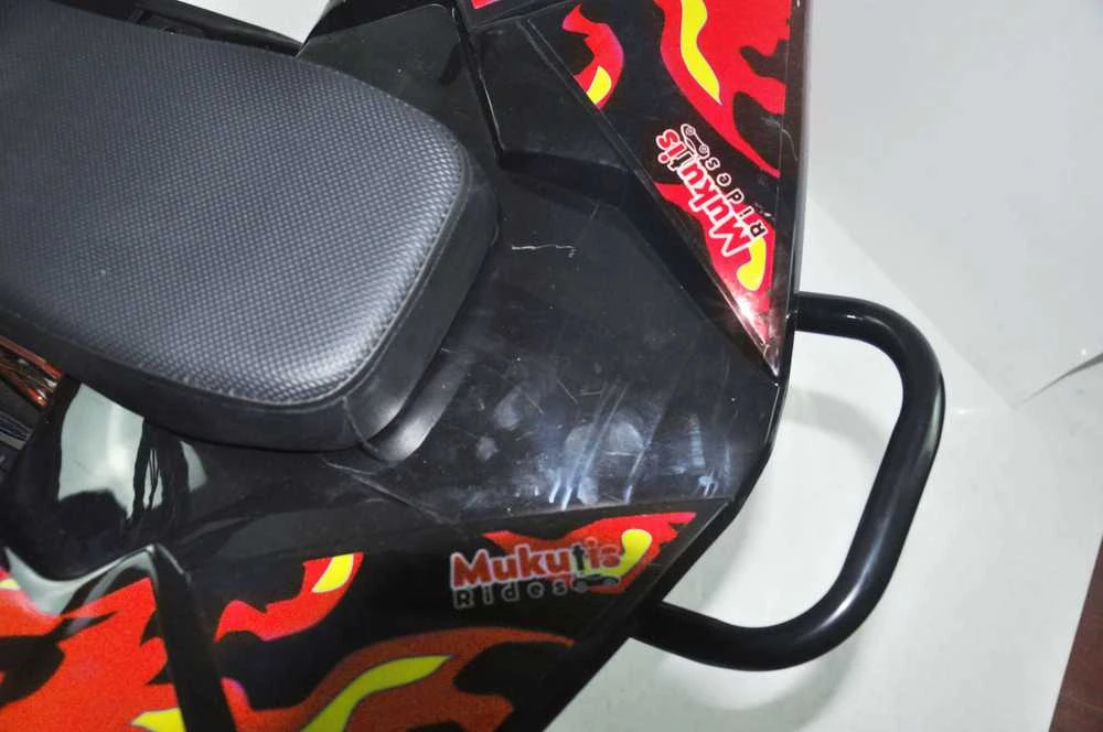 Vaikiškas elektrinis keturratis MUKUTISRIDES BlazeRider 1000W 36V (raudonas)