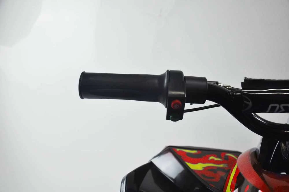 Vaikiškas elektrinis keturratis MUKUTISRIDES BlazeRider 1000W 36V (raudonas)