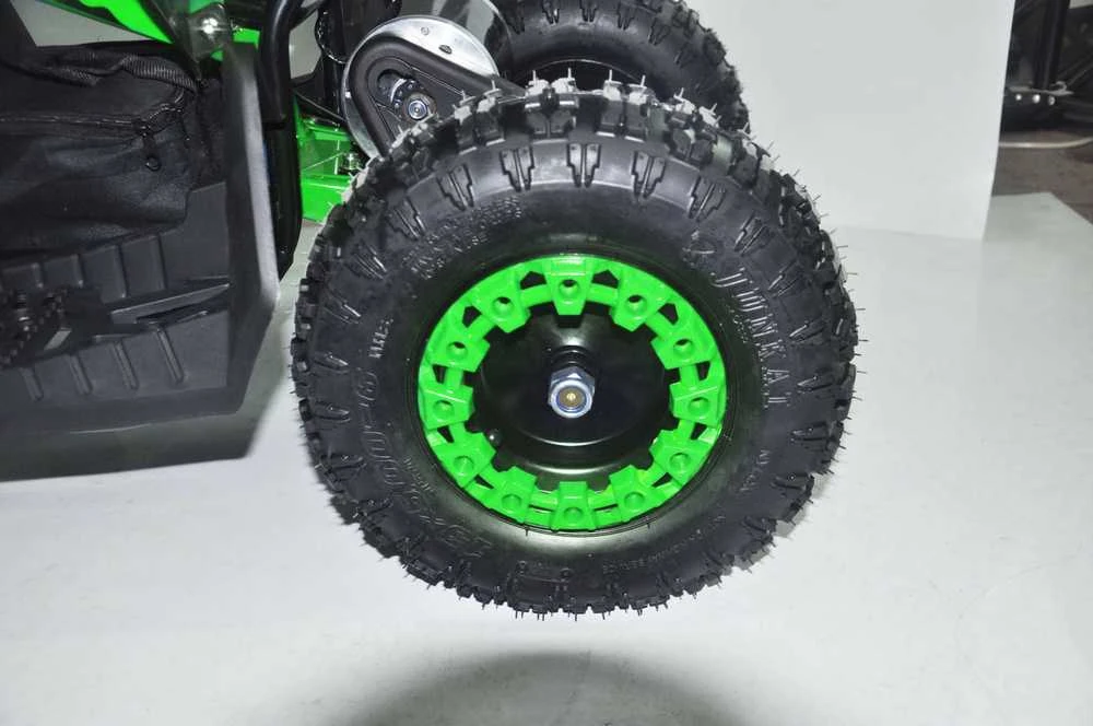 Vaikiškas elektrinis keturratis MUKUTISRIDES BlazeRider 1000W 36V (žalias)