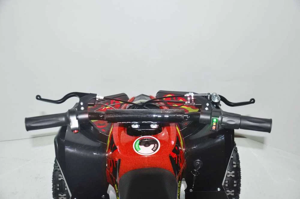 Vaikiškas elektrinis keturratis MUKUTISRIDES BlazeRider 1000W 36V (raudonas)