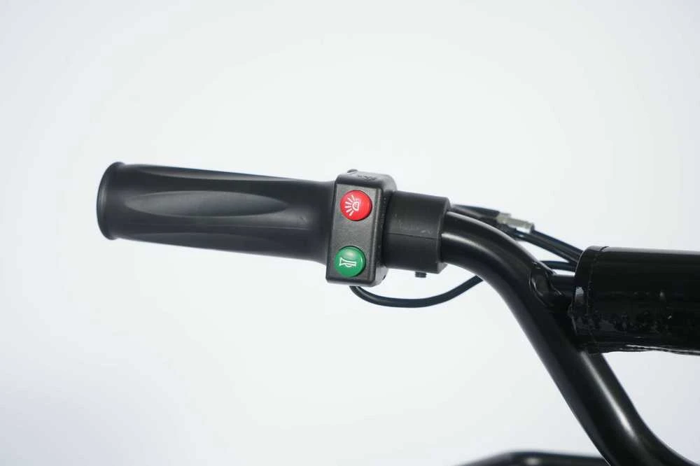 Vaikiškas elektrinis keturratis MUKUTISRIDES JungleRacer 1000W 36V (raudonas)