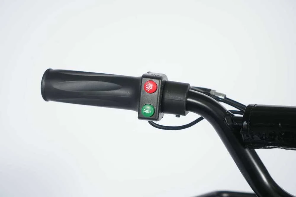Vaikiškas elektrinis keturratis MUKUTISRIDES JungleRacer 1000W 36V (žalias)