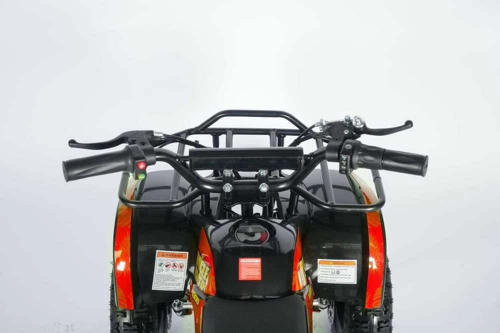 Vaikiškas elektrinis keturratis MUKUTISRIDES JungleRacer 1000W 36V (raudonas)