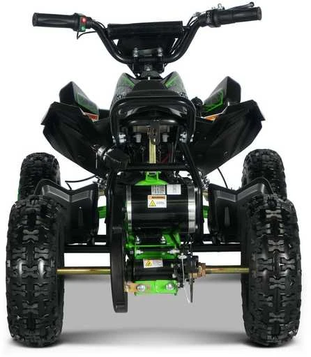 Vaikiškas elektrinis keturratis MUKUTISRIDES NightWeb 1000W 36V (žalias)