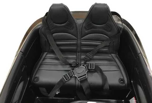 Vaikiškas elektromobilis MUKUTISRIDES Mercedes-Benz SL63 (juodas, vienvietis)