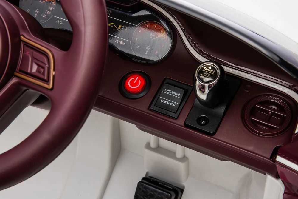 Vaikiškas elektromobilis MUKUTISRIDES Bentley Bacalar (baltas, vienvietis)