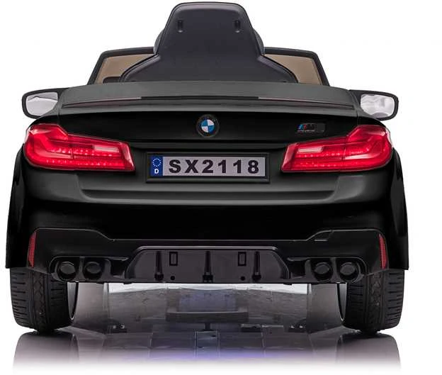 Vaikiškas elektromobilis MUKUTISRIDES BMW M5 DRIFT (juodas, vienvietis)