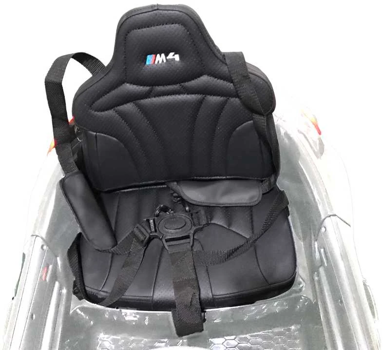 Vaikiškas elektromobilis MUKUTISRIDES BMW M4 (baltas, vienvietis)