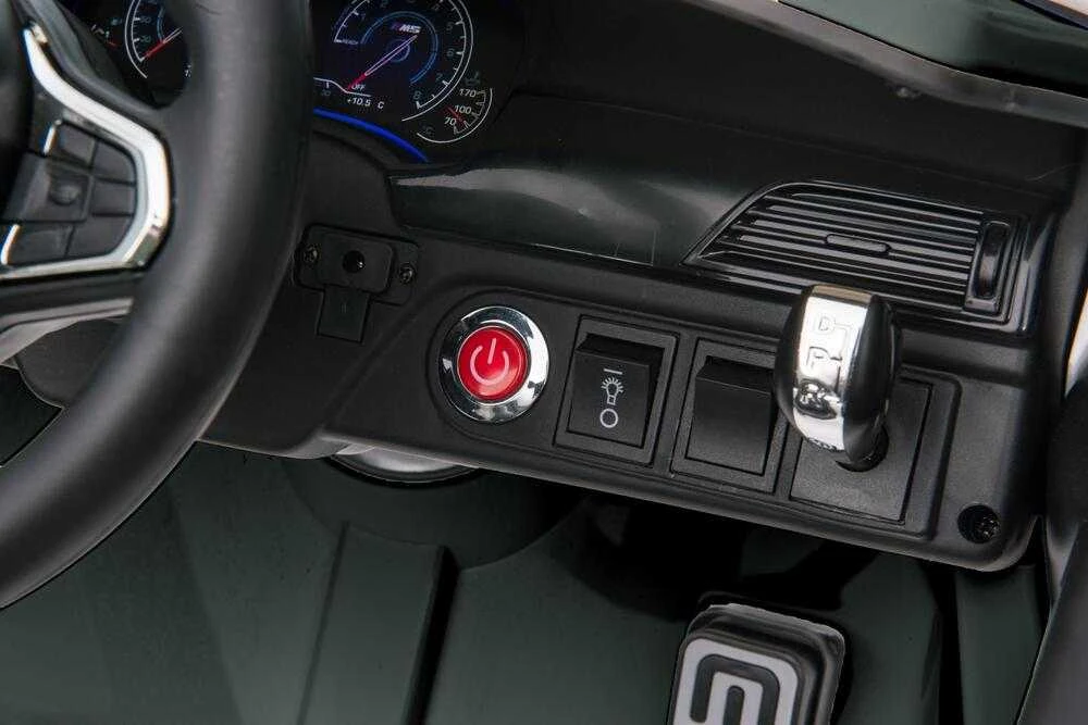 Vaikiškas elektromobilis MUKUTISRIDES BMW M5 DRIFT (juodas, vienvietis)
