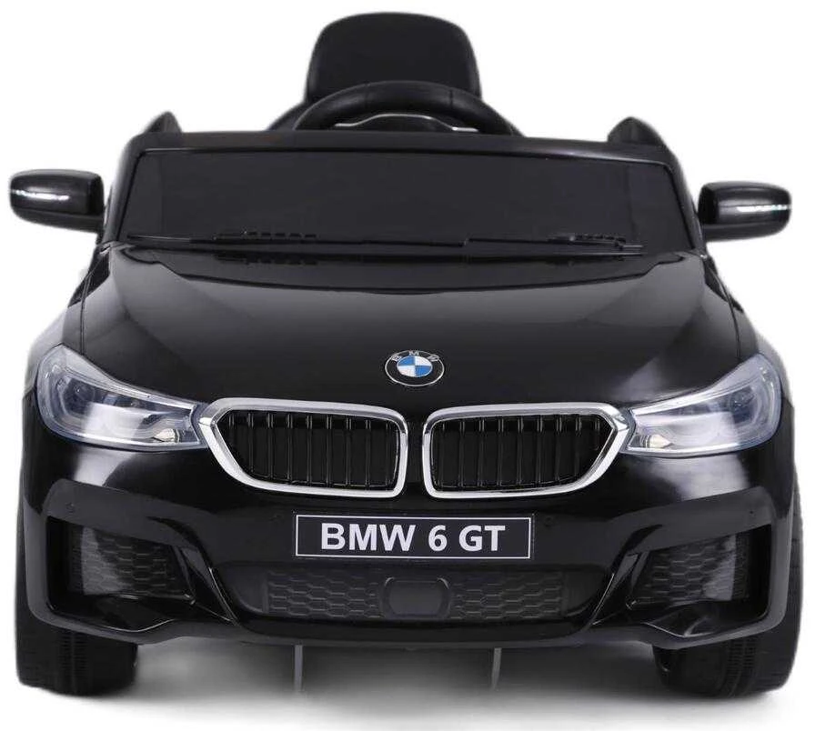 Vaikiškas elektromobilis MUKUTISRIDES BMW 6 GT (juodas, vienvietis)