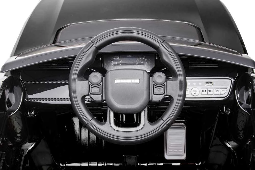 Vaikiškas elektromobilis MUKUTISRIDES Land Rover Discovery Sport (baltas, vienvietis)